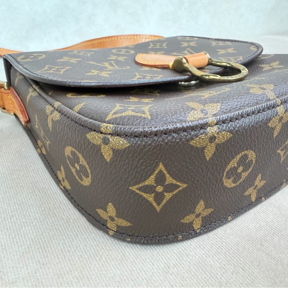 Louis Vuitton Monogram Saint Cloud PM Crossbody Bag Leather Strap - Picture 7 of 17